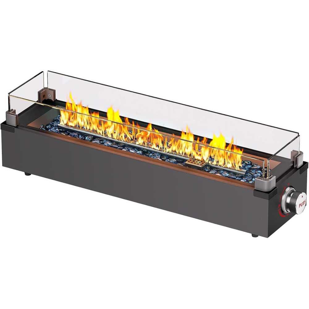 28 Inch 50000 BTU Tabletop Propane Fire Pit | TekChoice Electronics 28 Inch 50000 BTU Tabletop Propane Fire Pit | TekChoice Electronics
