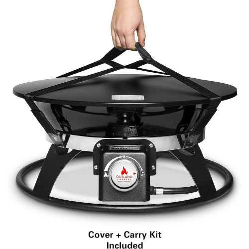 Living Portable Propane Fire Pit for Campers and Outdoors | TekChoice Electronics