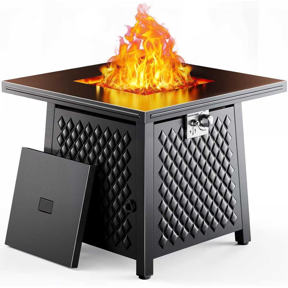 32-inch 50,000 BTU Propane Fire Pit Table | TekChoice Electronics 32-inch 50,000 BTU Propane Fire Pit Table | TekChoice Electronics