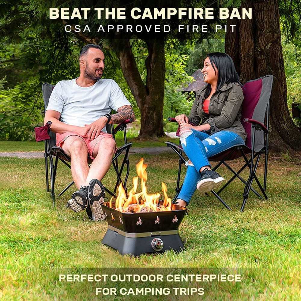 Living Firebowl 805 Firecube 14-inch Propane Fire Pit | TekChoice Electronics