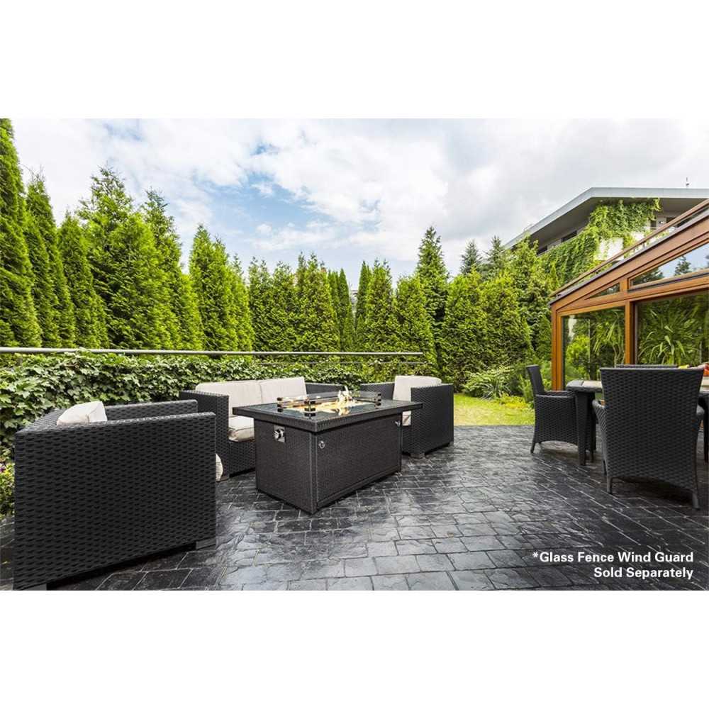 Series 403 Fire Table 44-inch Propane Gas Fire Pit Table | TekChoice Electronics