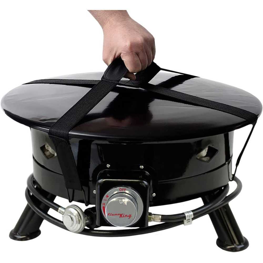 King Smokeless Gas Propane Fire Pit | TekChoice Electronics