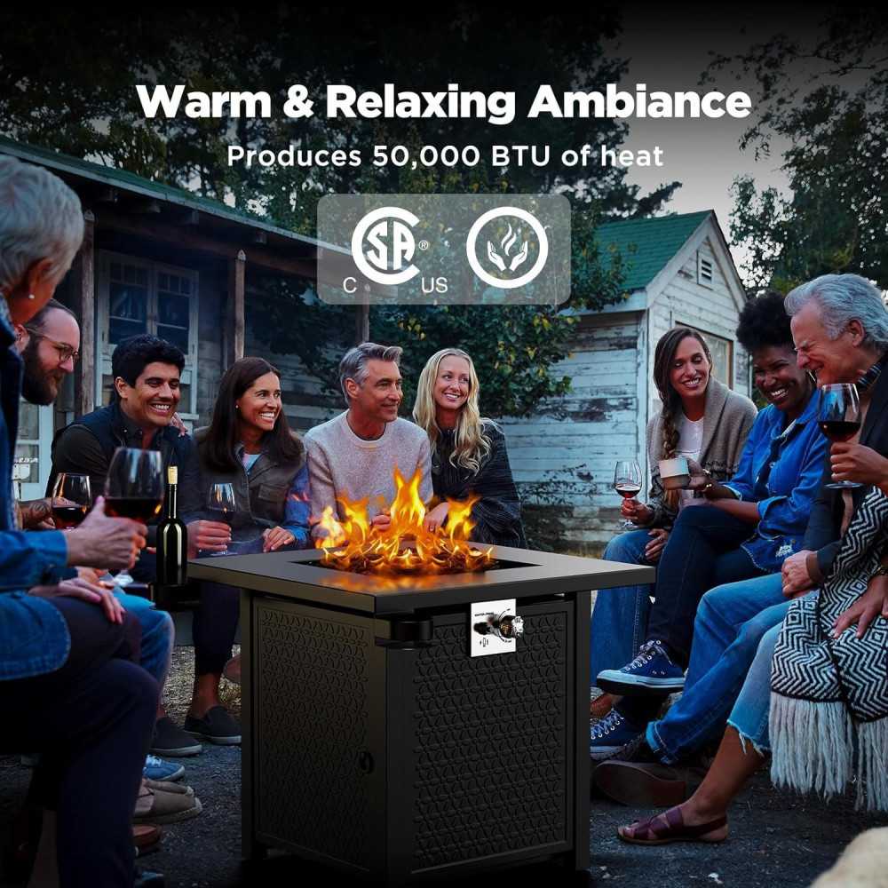 Gas Propane Fire Pit for Cozy Gatherings | TekChoice Electronics