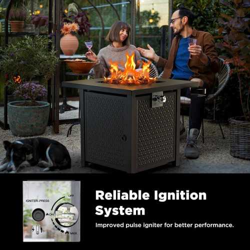 Gas Propane Fire Pit for Cozy Gatherings | TekChoice Electronics