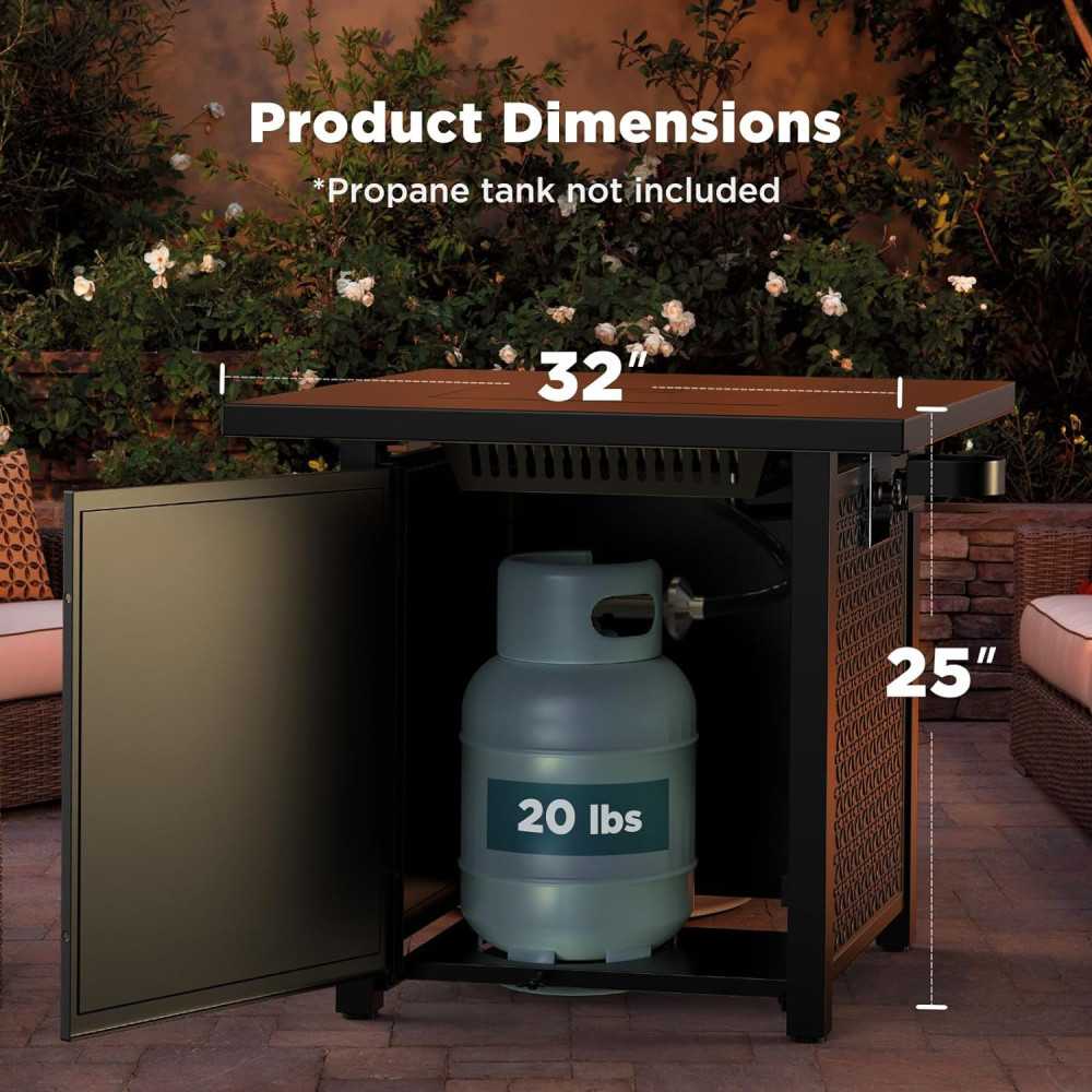 Gas Propane Fire Pit for Cozy Gatherings | TekChoice Electronics