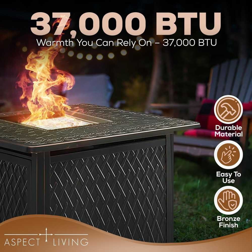 Brighton Bronze Gas Fire Pit | TekChoice Electronics