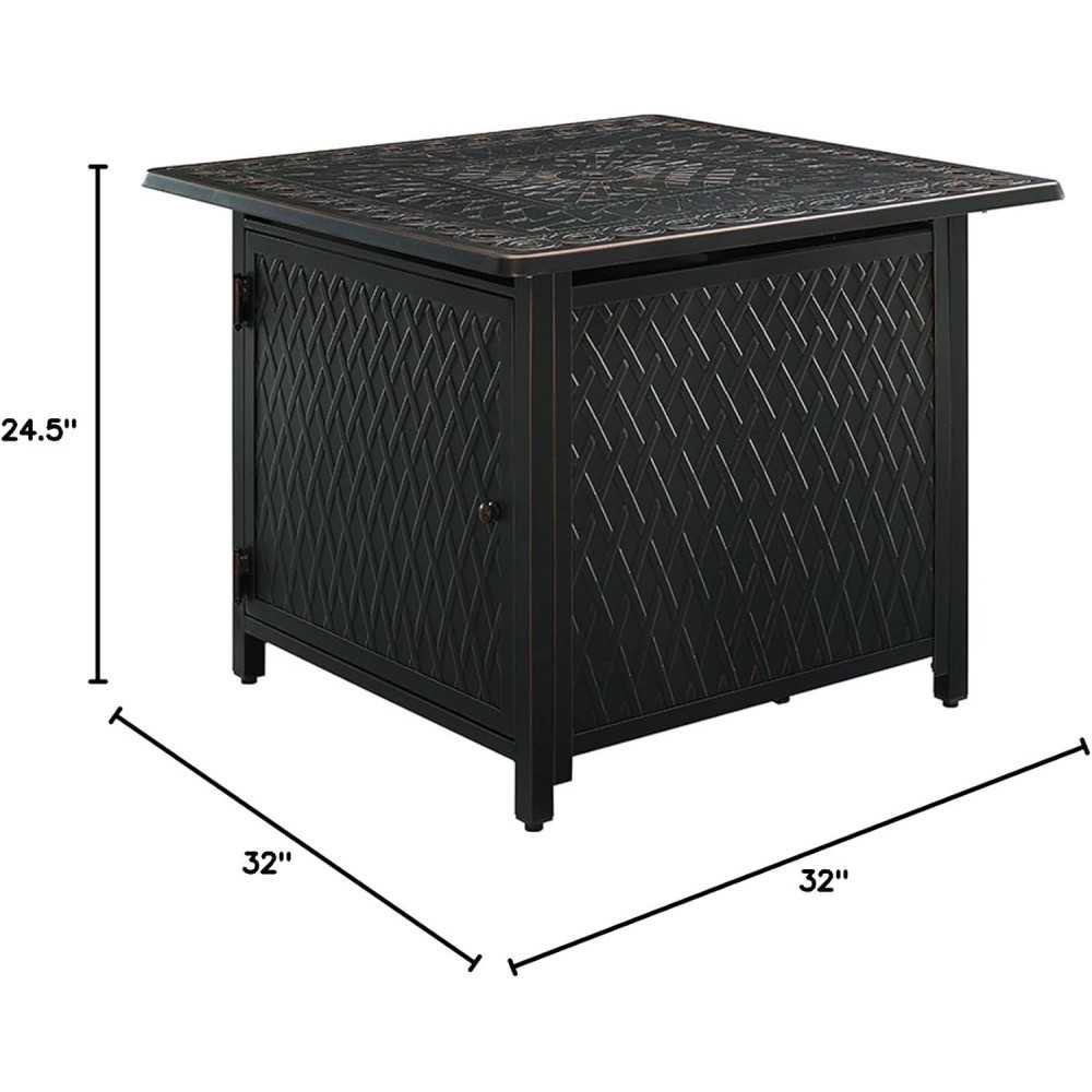 Brighton Bronze Gas Fire Pit | TekChoice Electronics