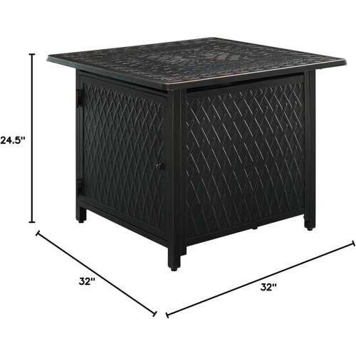 Brighton Bronze Gas Fire Pit | TekChoice Electronics