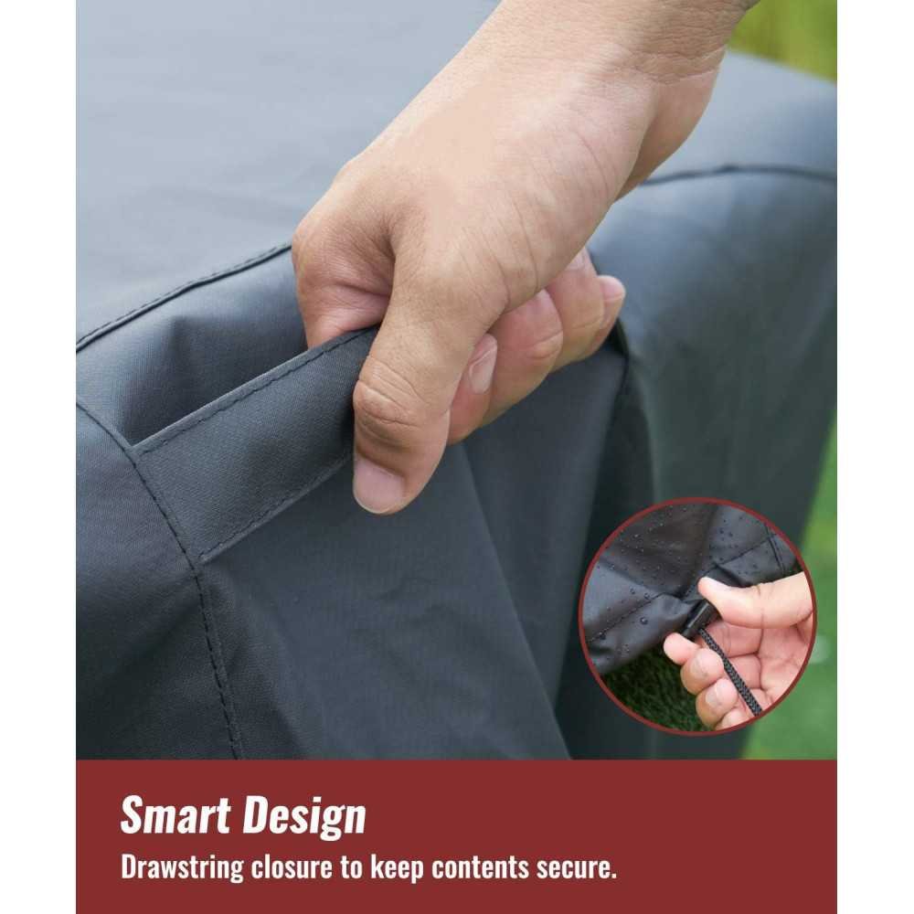 Square Fire Pit Cover for Propane Fire Pits | TekChoice Electronics