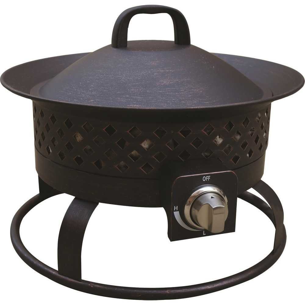 54,000 BTU Aurora Portable Propane Fire Pit | TekChoice Electronics