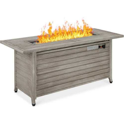 57-inch Propane Fire Pit Table for Your Patio Oasis | TekChoice Electronics