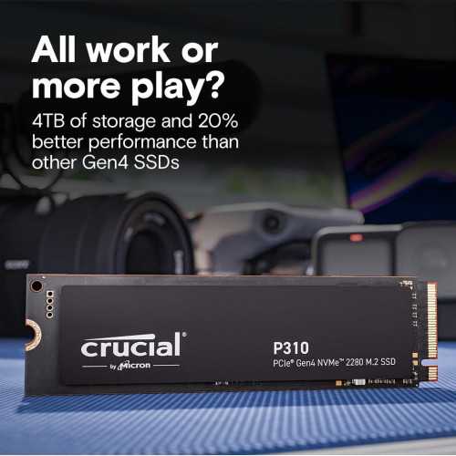 Crucial P310 NVMe M.2 SSD with Blazing Transfer Speeds | TekChoice Electronics