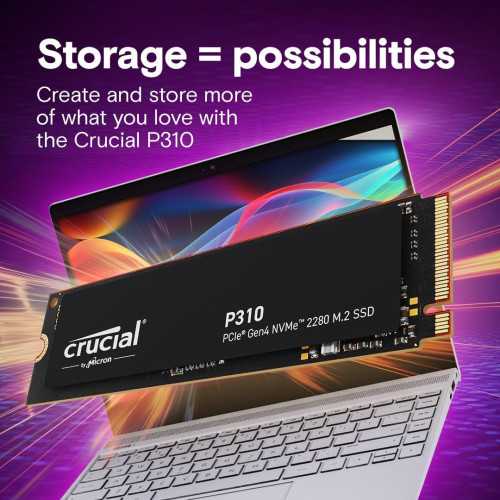 Crucial P310 NVMe M.2 SSD with Blazing Transfer Speeds | TekChoice Electronics