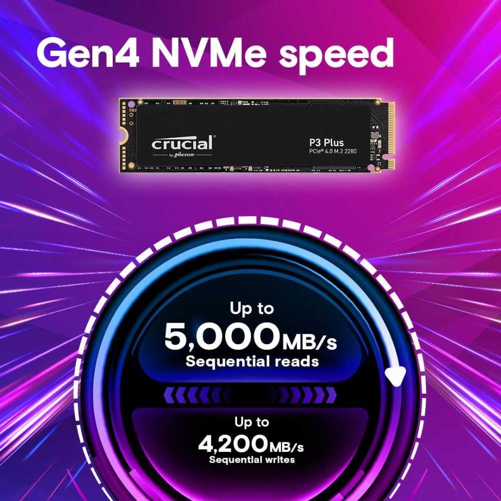 Crucial P3 Plus Gen4 NVMe M.2 SSD | TekChoice Electronics