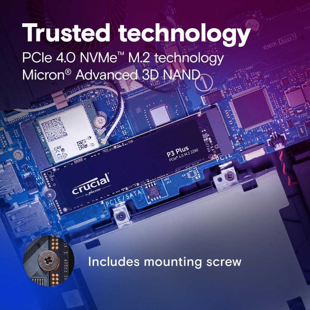Crucial P3 Plus Gen4 NVMe M.2 SSD | TekChoice Electronics