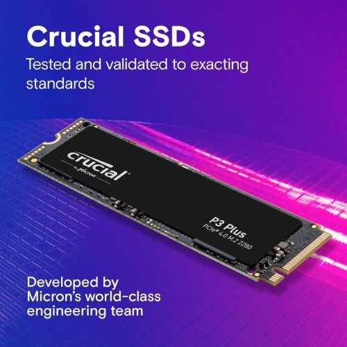 Crucial P3 Plus Gen4 NVMe M.2 SSD | TekChoice Electronics