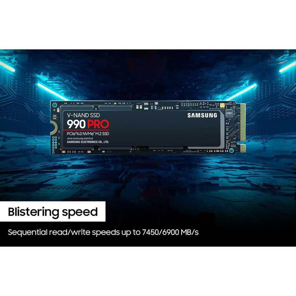 Samsung 990 PRO PCIe Gen4 NVMe M.2 SSD for High-End Computing and Gaming | TekChoice Electronics