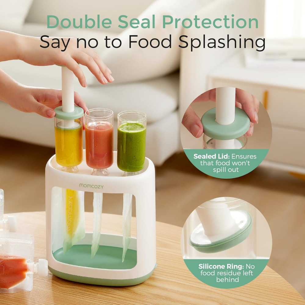 Squeeze Station for Mess-Free Homemade Baby Food | TekChoice Electronics