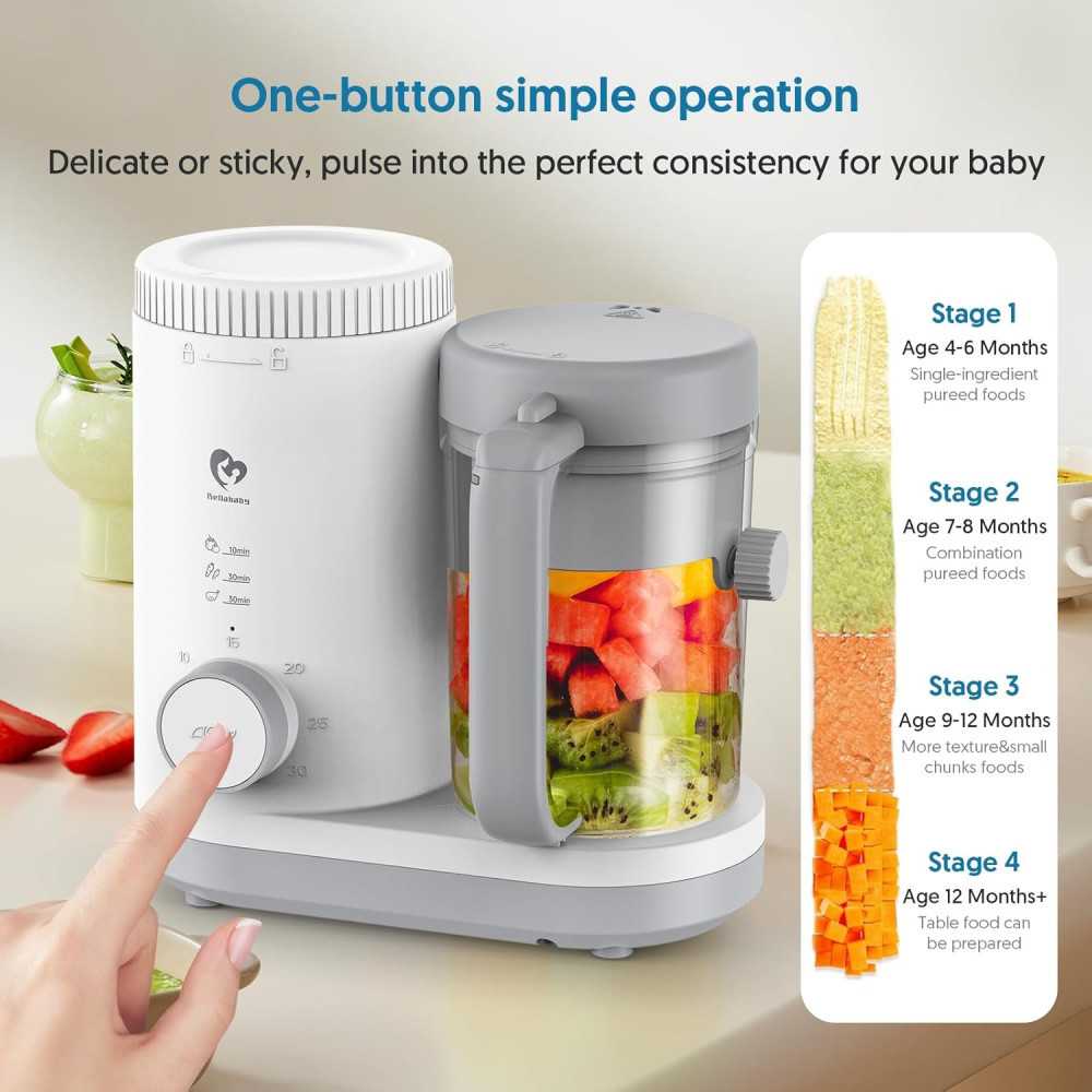 Baby Meal Prep with Bellababy Baby Food Maker | TekChoice Electronics