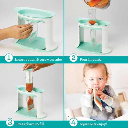 Homemade Baby Food On-the-Go with Infantino Disposable Pouches | TekChoice Electronics