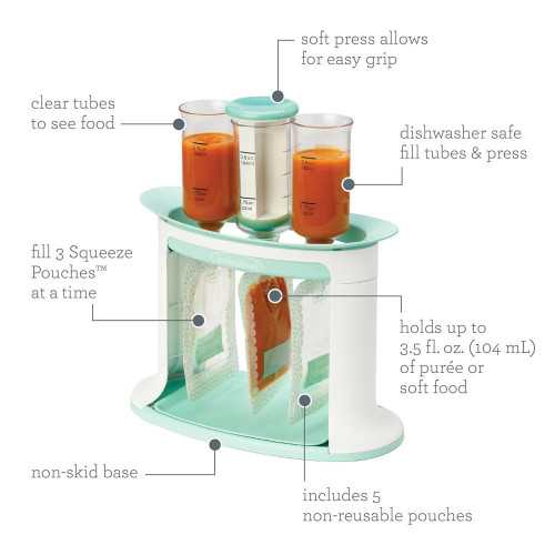 Homemade Baby Food On-the-Go with Infantino Disposable Pouches | TekChoice Electronics