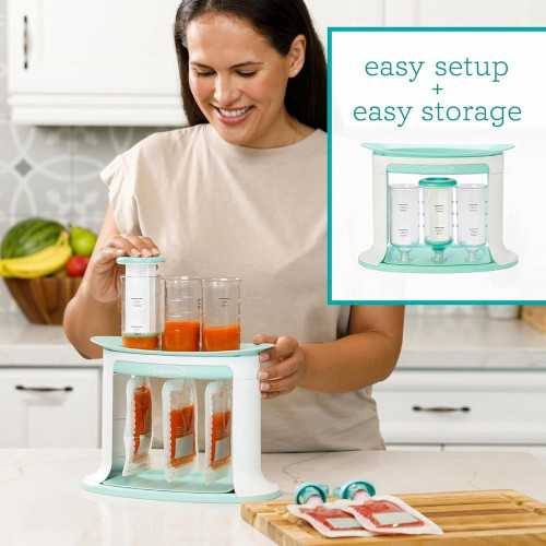 Homemade Baby Food On-the-Go with Infantino Disposable Pouches | TekChoice Electronics