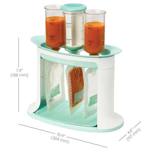 Homemade Baby Food On-the-Go with Infantino Disposable Pouches | TekChoice Electronics