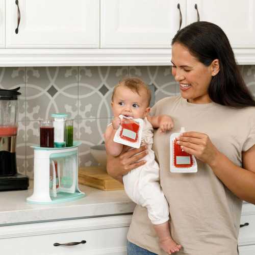 Homemade Baby Food On-the-Go with Infantino Disposable Pouches | TekChoice Electronics