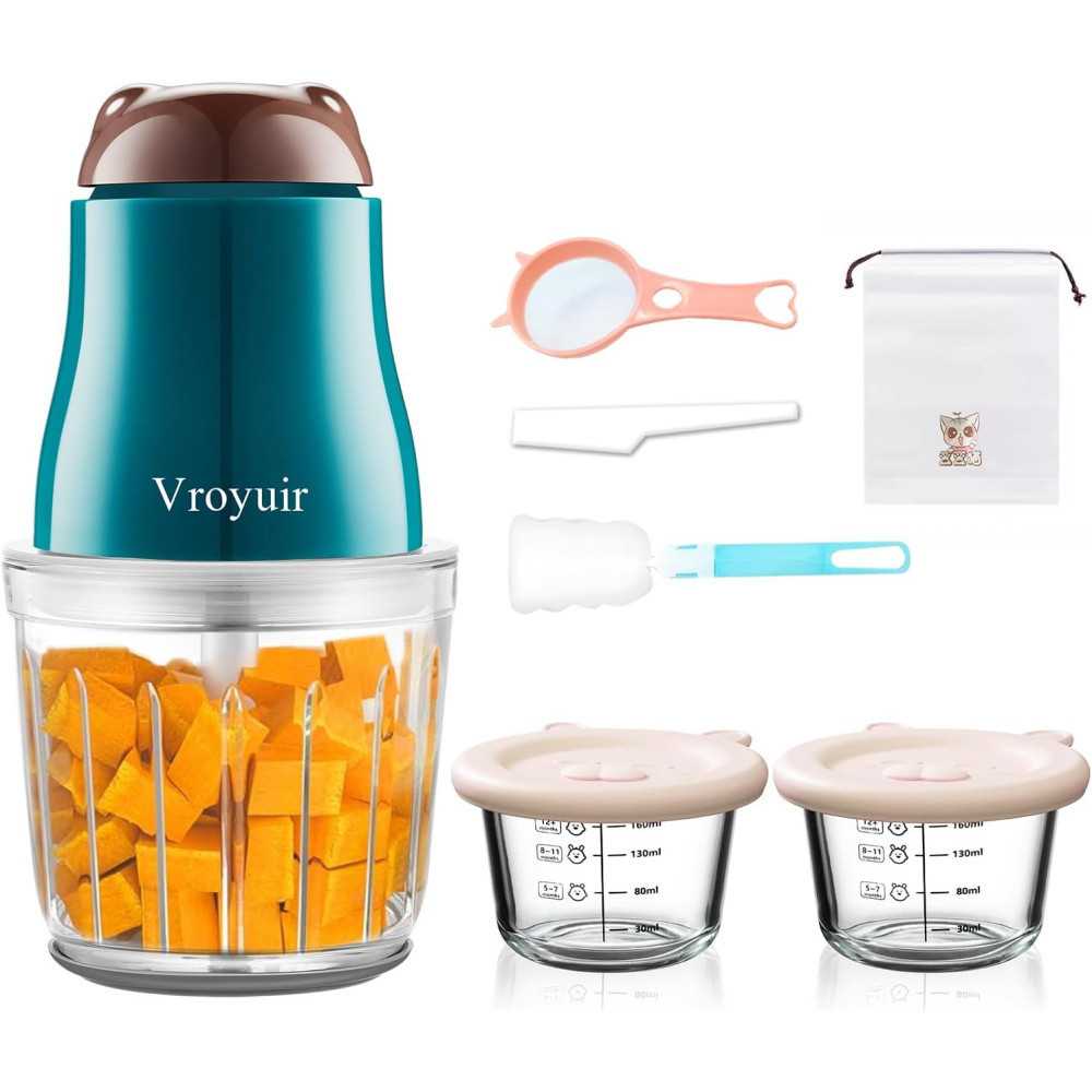 Baby Food Maker with 10 Blades and Glass Bowls | TekChoice Electronics Baby Food Maker with 10 Blades and Glass Bowls | TekChoice Electronics