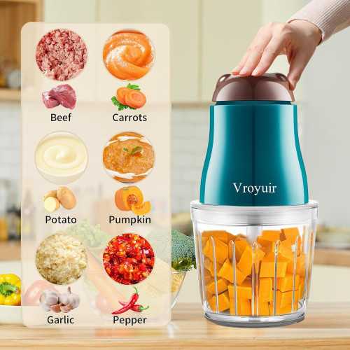 Baby Food Maker with 10 Blades and Glass Bowls | TekChoice Electronics