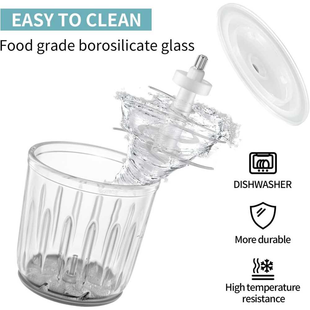 Baby Food Maker with 10 Blades and Glass Bowls | TekChoice Electronics
