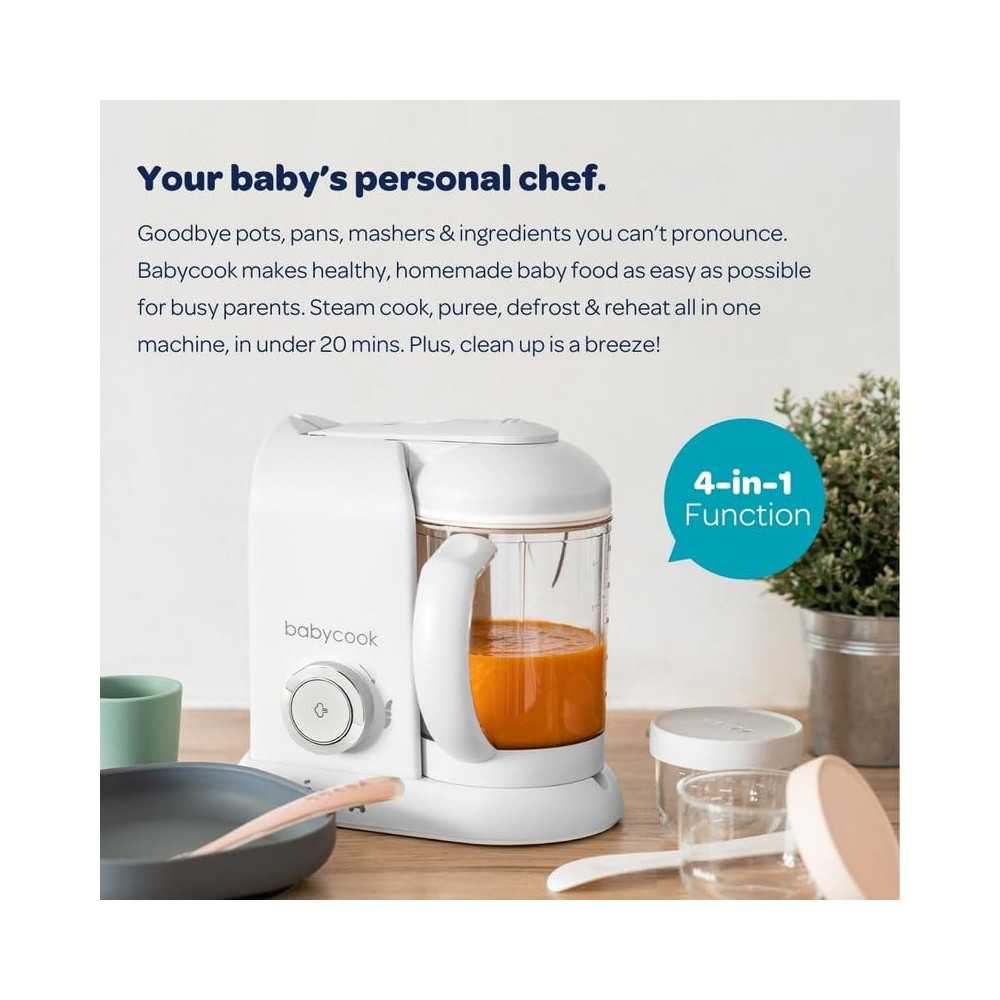 4-in-1 Baby Food Maker for Fast and Fresh Purees | TekChoice Electronics