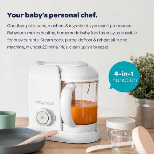 4-in-1 Baby Food Maker for Fast and Fresh Purees | TekChoice Electronics