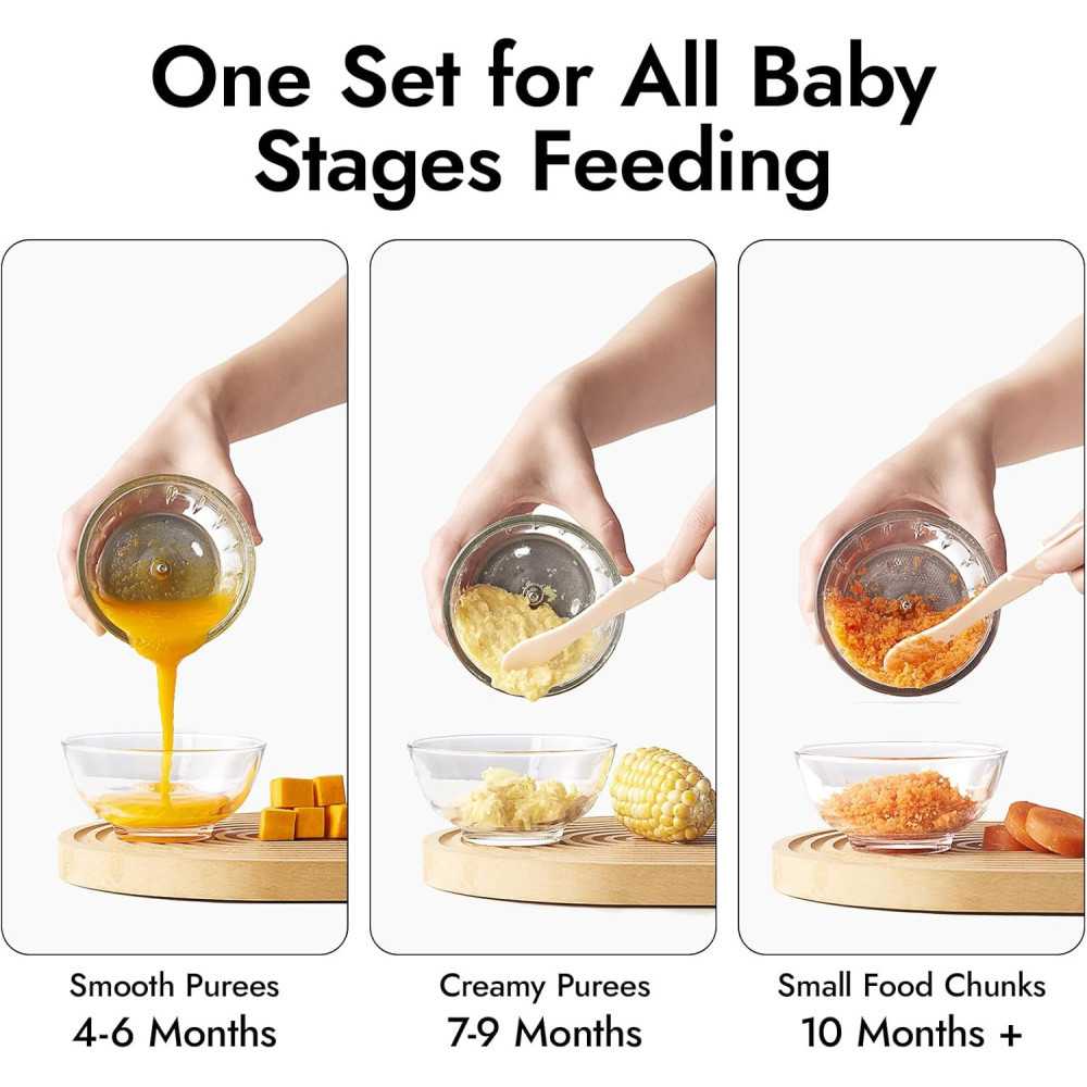 All-in-One Glass Baby Food Processor for Homemade Healthy Meals | TekChoice Electronics