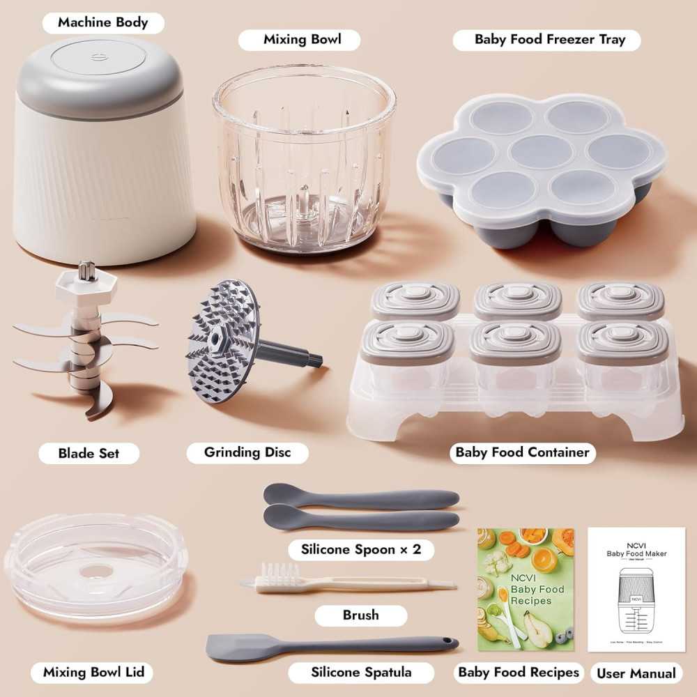 All-in-One Glass Baby Food Processor for Homemade Healthy Meals | TekChoice Electronics