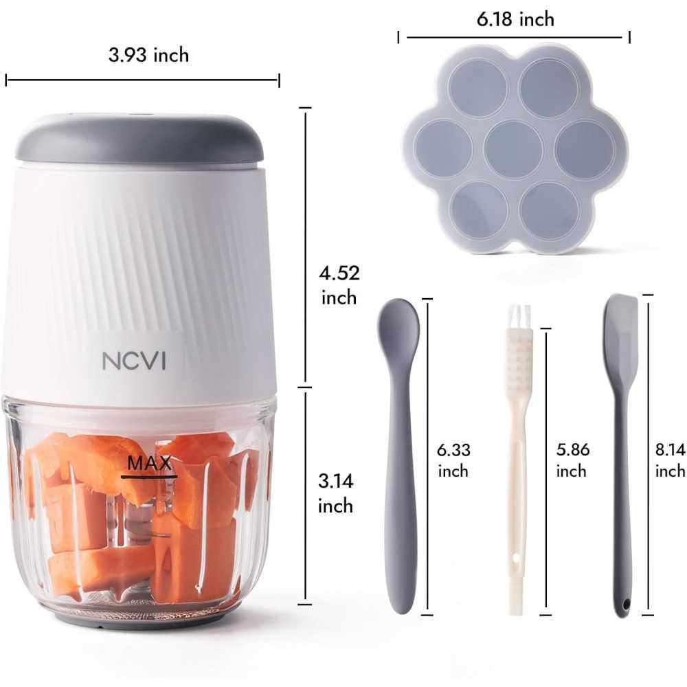 All-in-One Glass Baby Food Processor for Homemade Healthy Meals | TekChoice Electronics