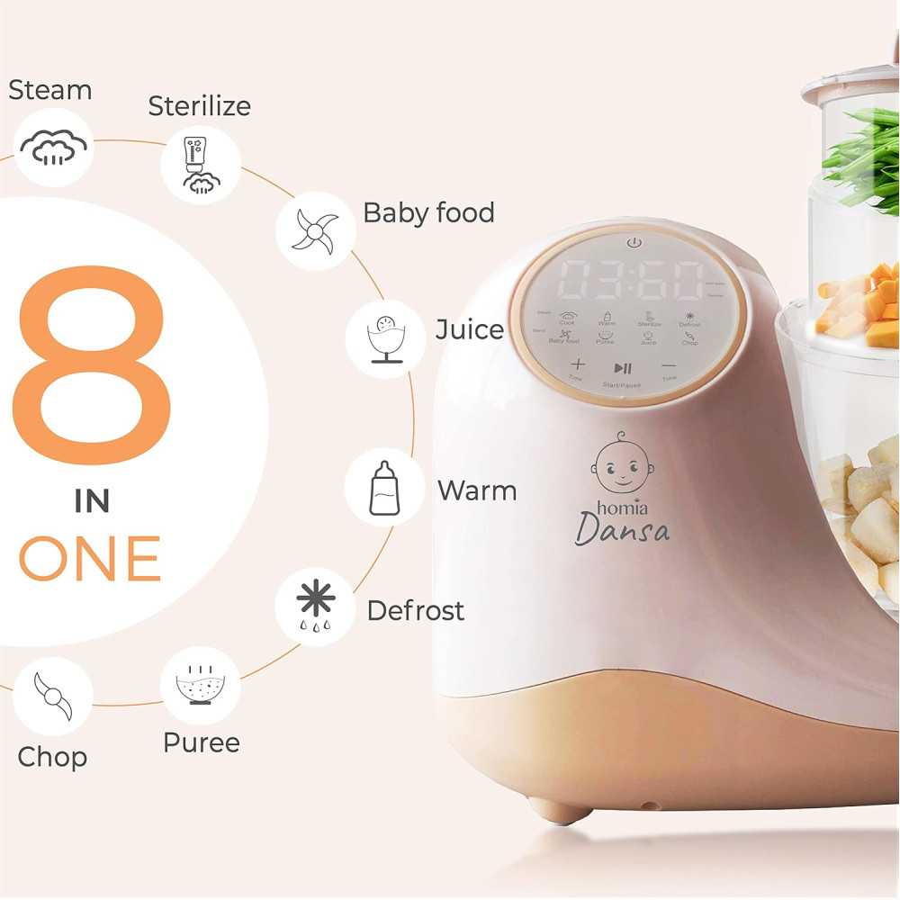 8-in-1 Baby Food Maker for Healthy Meals | TekChoice Electronics