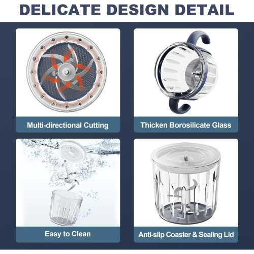 10-in-1 Baby Food Processor Maker Set with Glass Bowls for Homemade Delights | TekChoice Electronics