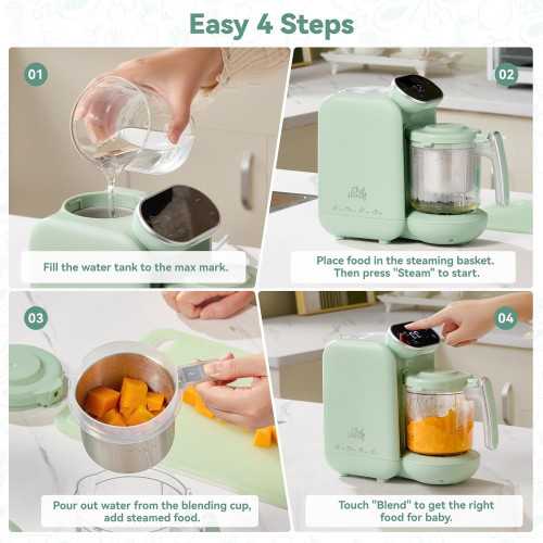 5-in-1 Baby Food Maker for Tasty and Nutritious Meals | TekChoice Electronics