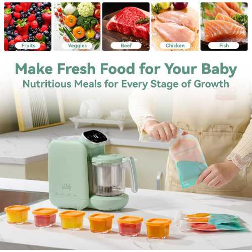 5-in-1 Baby Food Maker for Tasty and Nutritious Meals | TekChoice Electronics