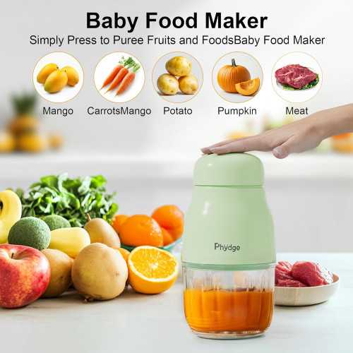 10-Second Baby Food Maker for Quick and Healthy Meal Prep | TekChoice Electronics