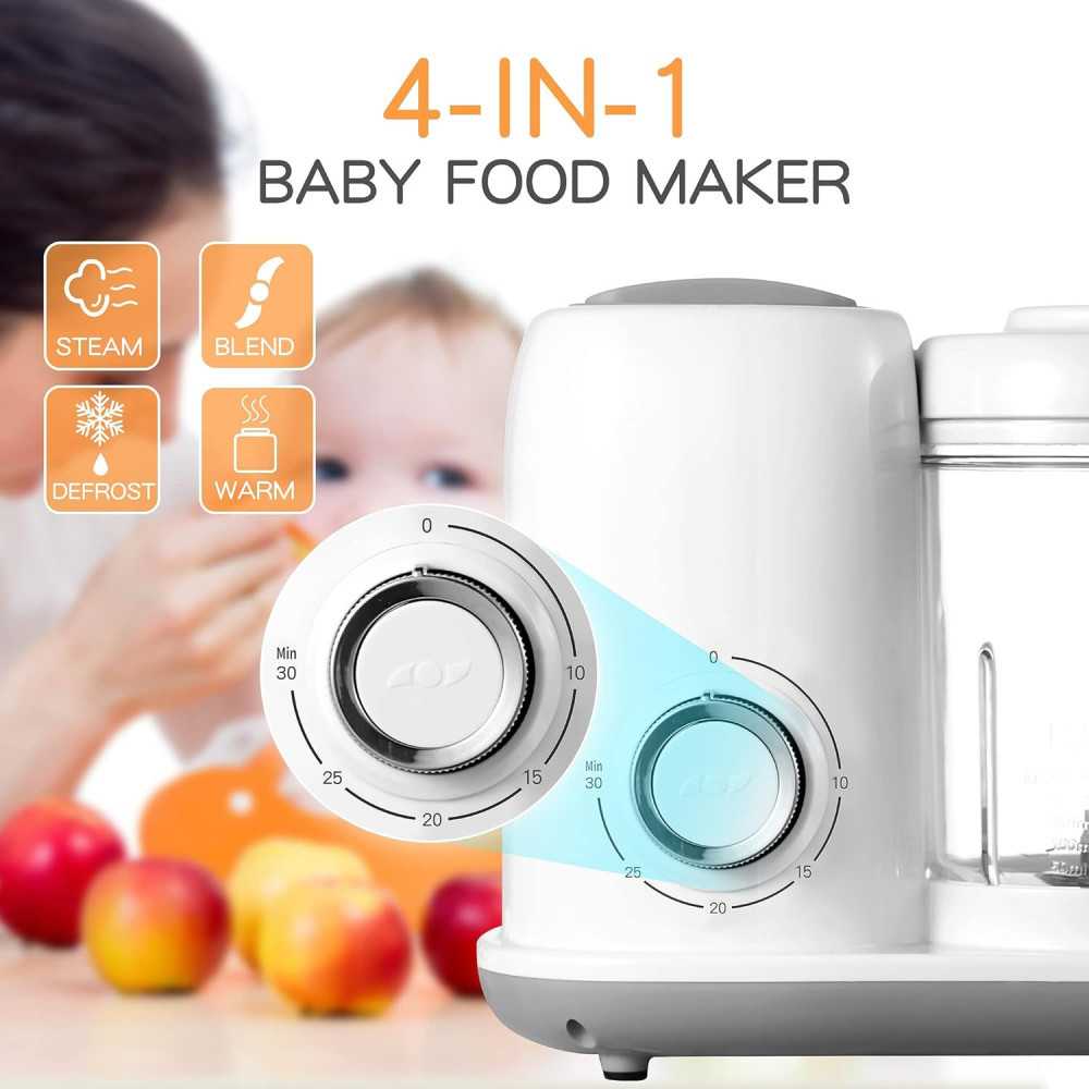 4-in-1 Baby Food Maker for Happy Little Eaters | TekChoice Electronics