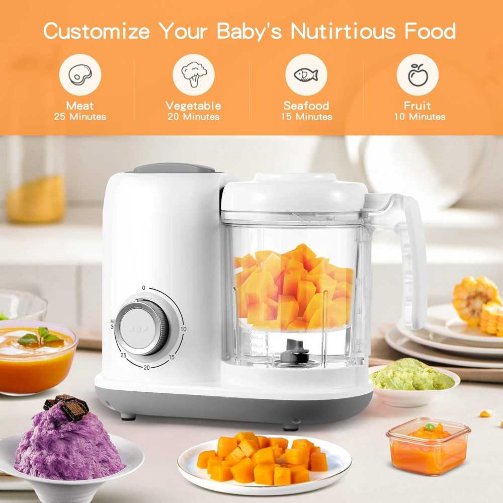 4-in-1 Baby Food Maker for Happy Little Eaters | TekChoice Electronics