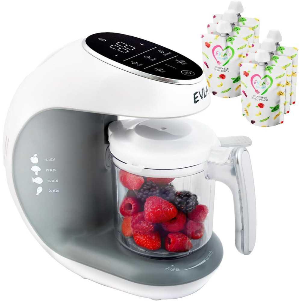 Touch Screen Baby Food Maker for Homemade Goodness | TekChoice Electronics Touch Screen Baby Food Maker for Homemade Goodness | TekChoice Electronics