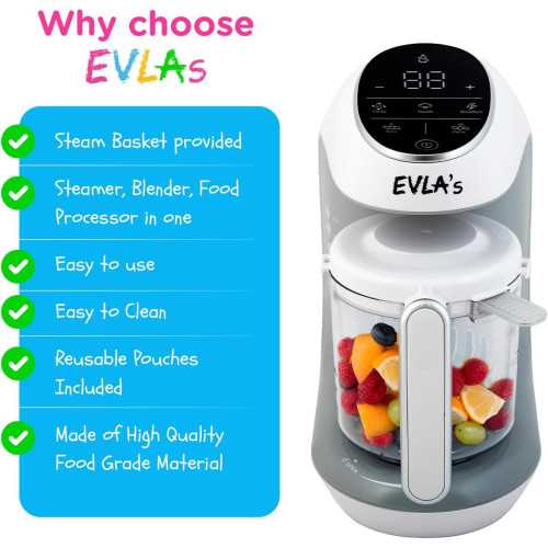 Touch Screen Baby Food Maker for Homemade Goodness | TekChoice Electronics