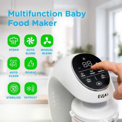 Touch Screen Baby Food Maker for Homemade Goodness | TekChoice Electronics