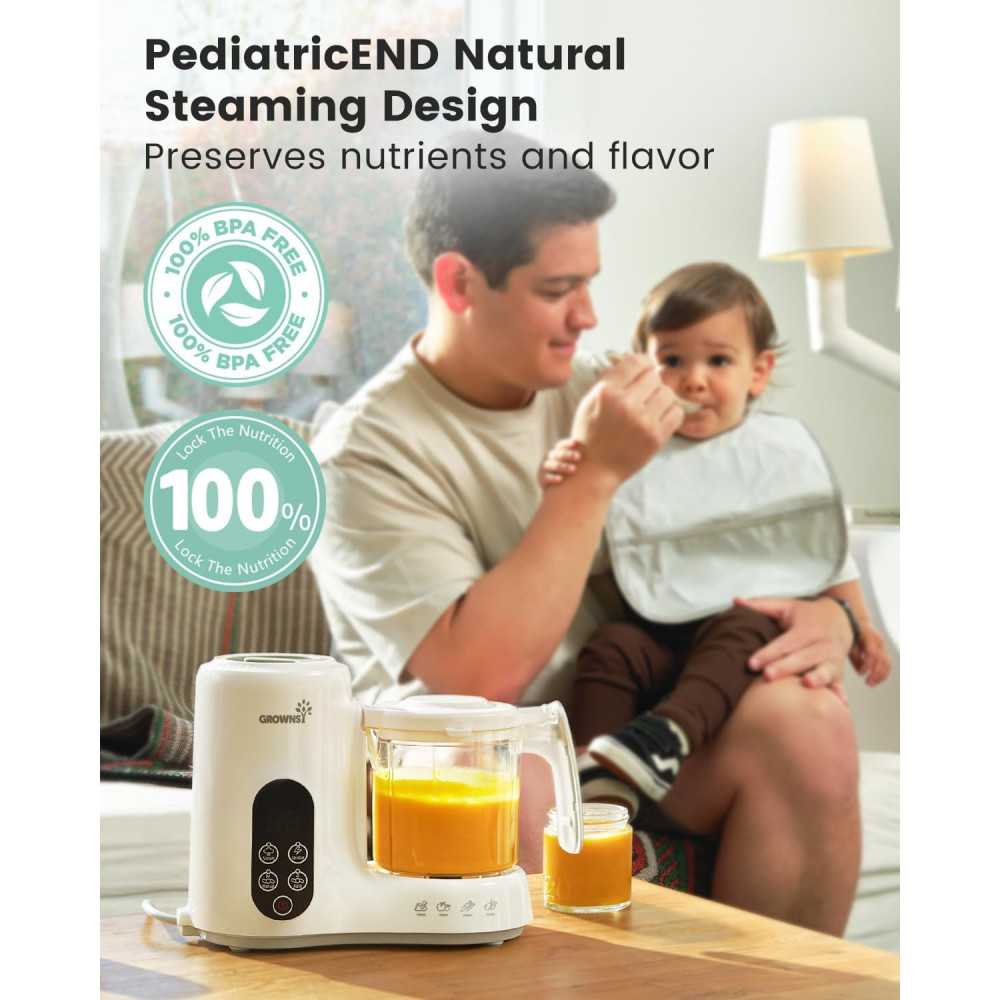 One Step Baby Food Maker for Healthy Homemade Purees | TekChoice Electronics