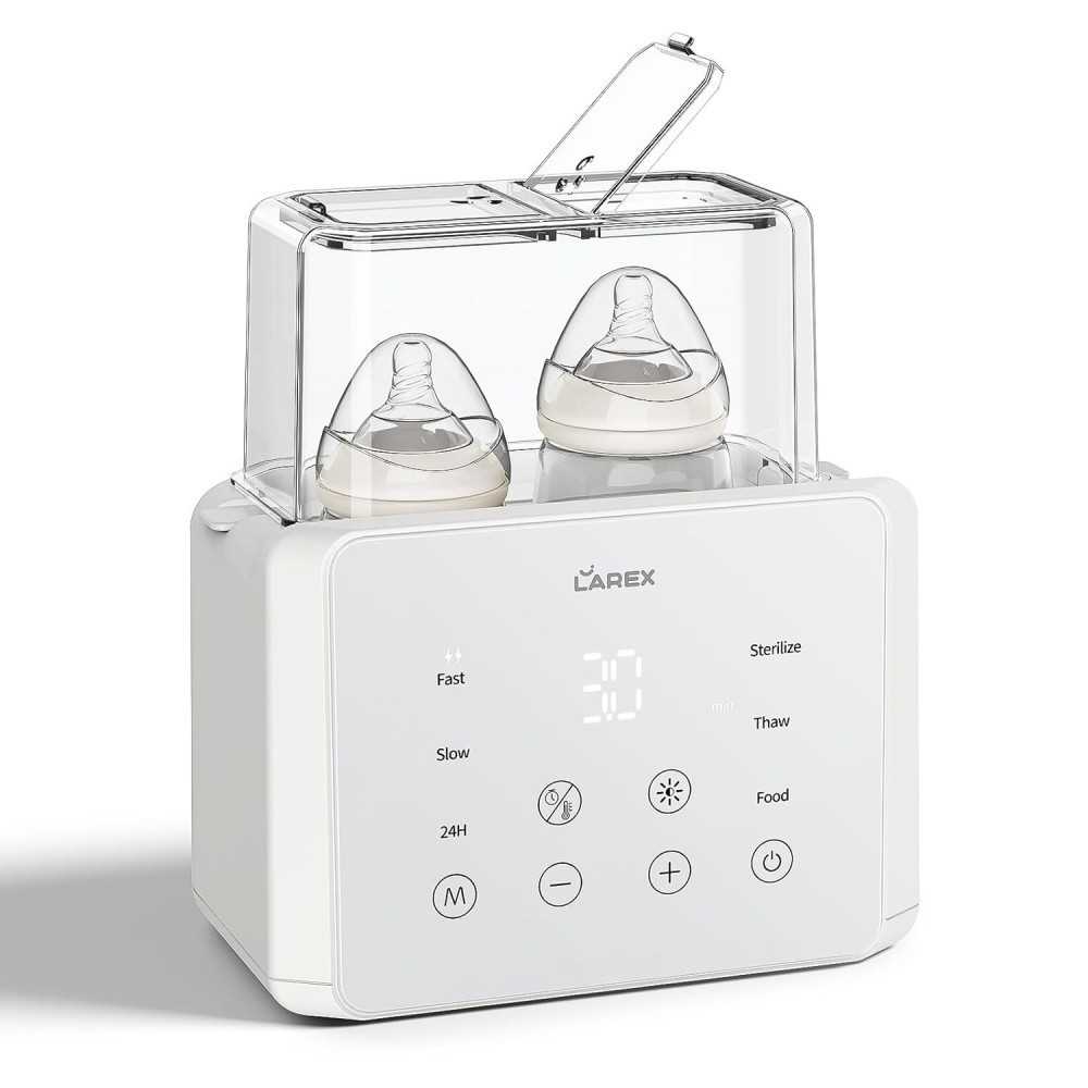 Double Bottle Warmer for Quick, Safe, and Convenient Mealtime Solutions | TekChoice Electronics Double Bottle Warmer for Quick, Safe, and Convenient Mealtime Solutions | TekChoice Electronics