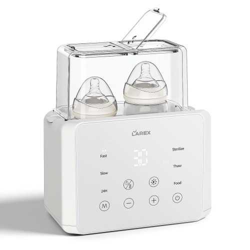 Double Bottle Warmer for Quick, Safe, and Convenient Mealtime Solutions | TekChoice Electronics
