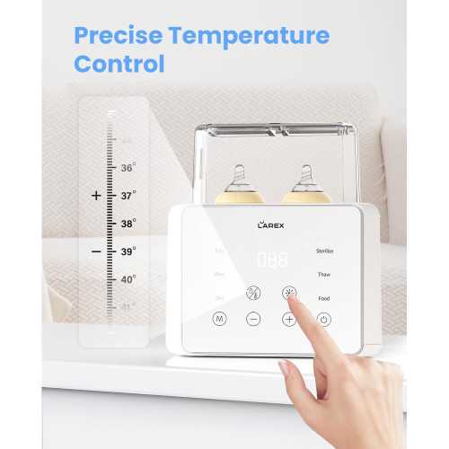 Double Bottle Warmer for Quick, Safe, and Convenient Mealtime Solutions | TekChoice Electronics
